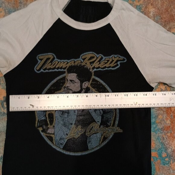 Thomas Rhett Life Changes 2018 Tour Shirt Womens cotton Small 3/4 Sleeve - Picture 6 of 8